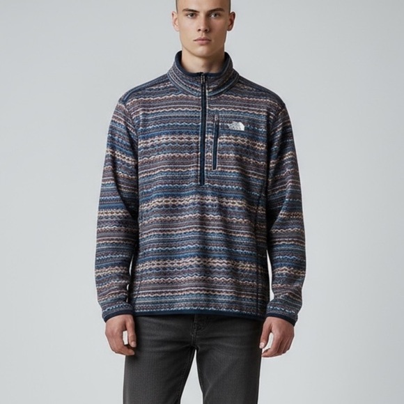The North Face Other - 🌻The North Face Geometric Zigzag Outdoor Pullover Men’s Medium